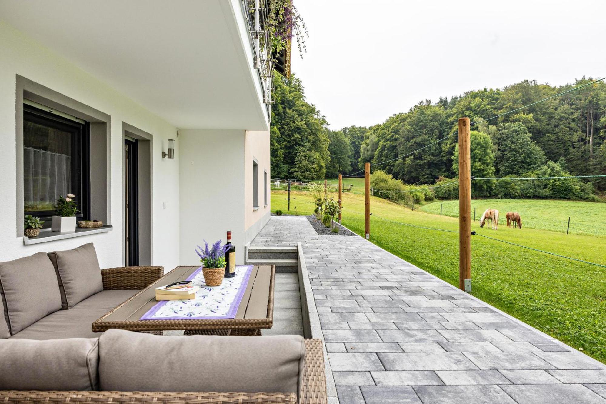 Brunnerhof Urlaub Auf Dem Land Apartamento Hartenstein  Exterior foto