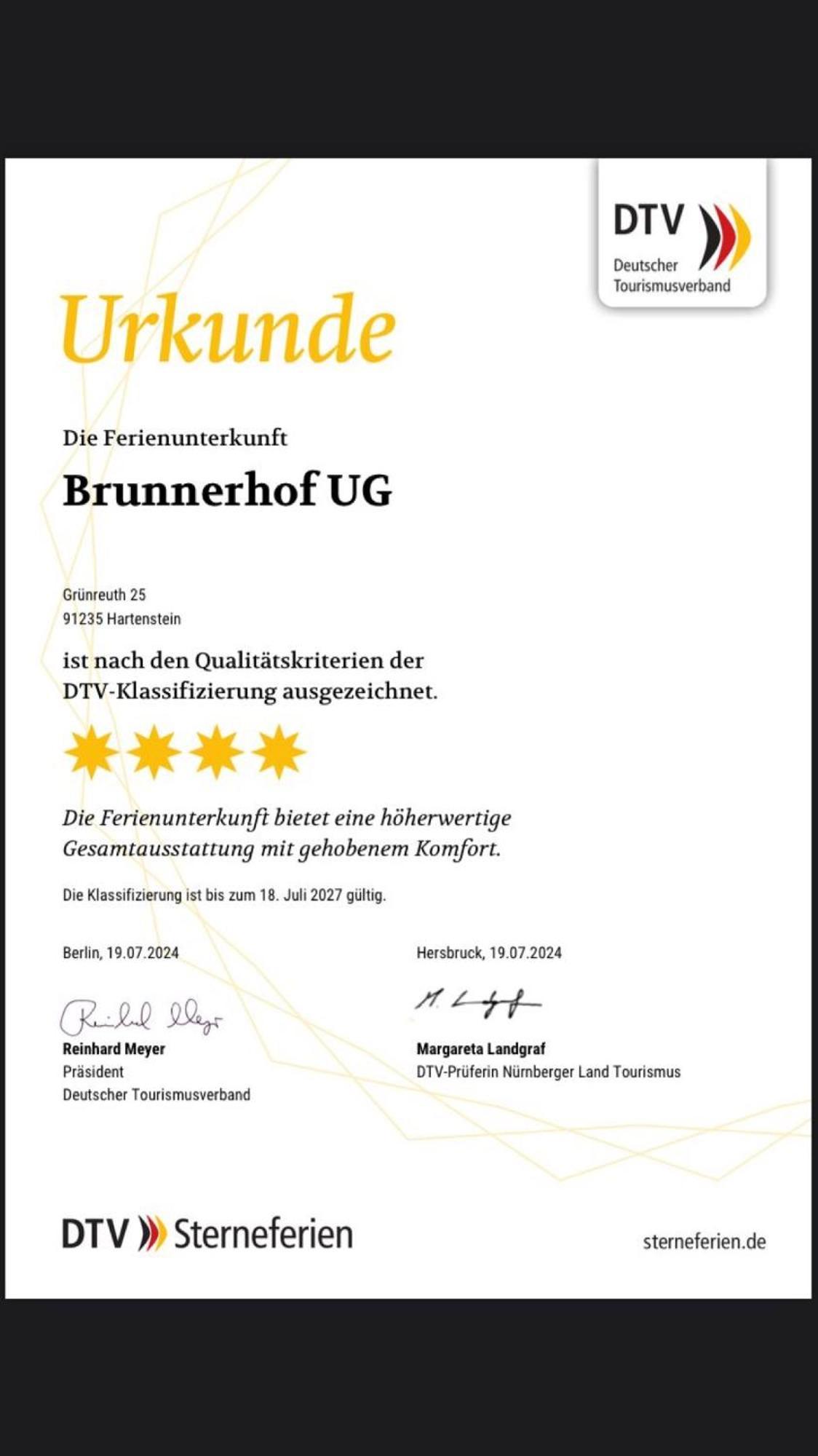 Brunnerhof Urlaub Auf Dem Land Apartamento Hartenstein  Exterior foto